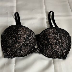 Elegant Black Lace Bra